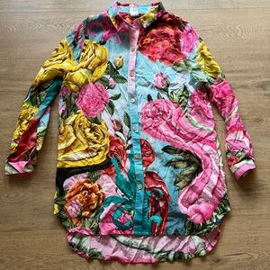 Agua Bendita Crystal Mirage tunic